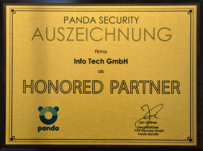 panda honored partner